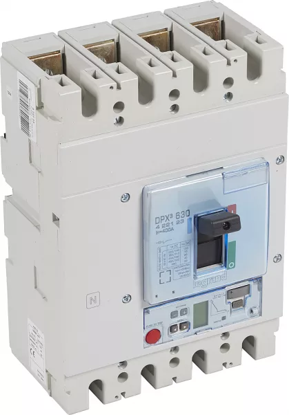 legrand-disjoncteur �lectronique s2 - unit� de mesure dpx�630 icu 70ka 400v~ - 4p 400a (422123)