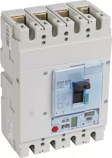legrand-disjoncteur �lectronique s2 - unit� de mesure dpx�630 icu 70ka 400v~ - 4p 630a (422125)