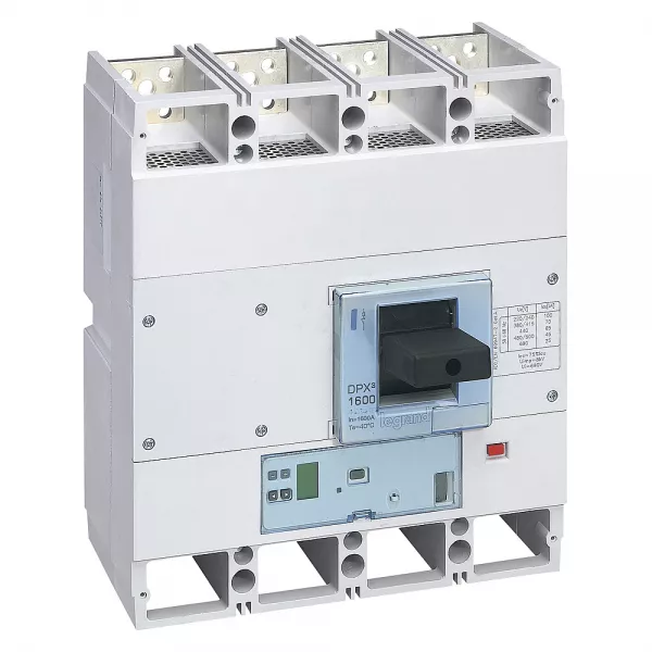 legrand-disjoncteur �lectronique s2 dpx�1600 pouvoir de coupure 70ka 400v~ - 4p - 800a (422330)