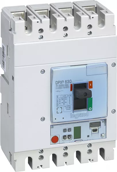 legrand-disjoncteur �lectronique s2 dpx�630 pouvoir de coupure 100ka 400v~ - 4p - 250a (422091)