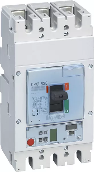 legrand-disjoncteur �lectronique s2 dpx�630 pouvoir de coupure 36ka 400v~ - 3p - 400a (422058)