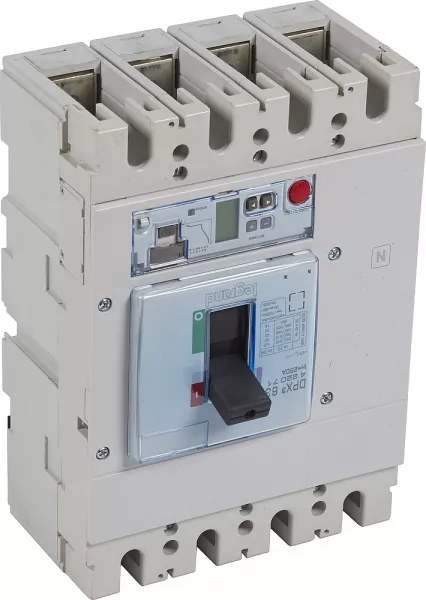 legrand-disjoncteur �lectronique s2 dpx�630 pouvoir de coupure 50ka 400v~ - 4p - 250a (422071)