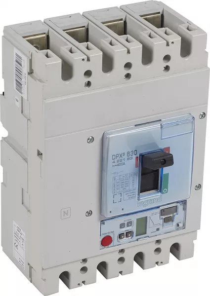 legrand-disjoncteur �lectronique sg - unit� de mesure dpx�630 icu 36ka 400v~ - 4p 400a (422183)
