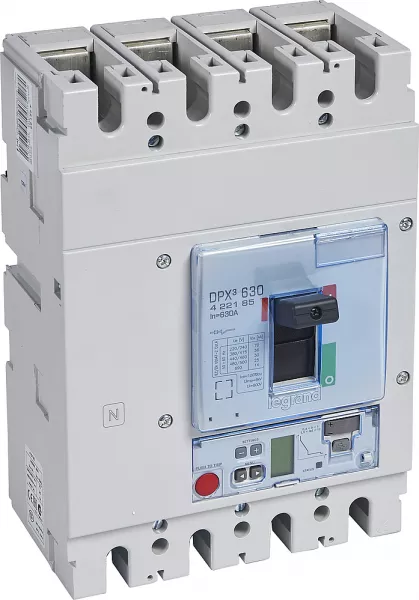 legrand-disjoncteur �lectronique sg - unit� de mesure dpx�630 icu 36ka 400v~ - 4p 630a (422185)
