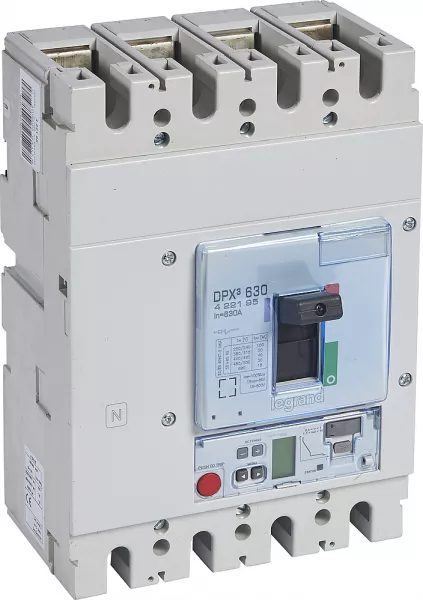 legrand-disjoncteur �lectronique sg - unit� de mesure dpx�630 icu 50ka 400v~ - 4p 630a (422195)