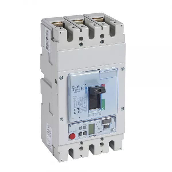 legrand-disjoncteur �lectronique sg - unit� de mesure dpx�630 icu 70ka 400v~ - 3p 630a (422200)