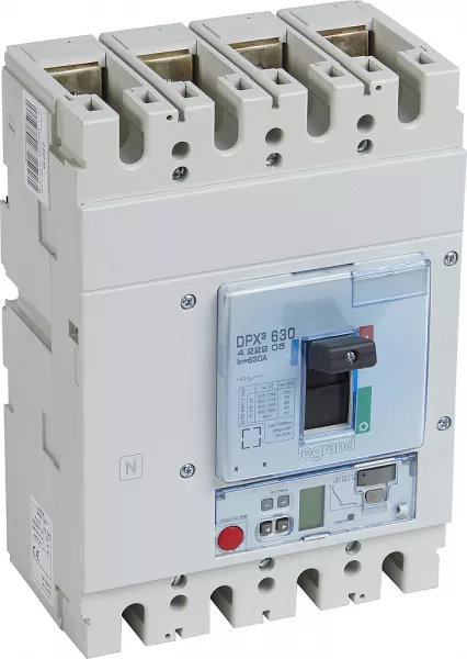 legrand-disjoncteur �lectronique sg - unit� de mesure dpx�630 icu 70ka 400v~ - 4p 630a (422205)
