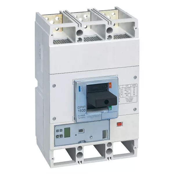 legrand-disjoncteur �lectronique sg dpx�1600 pouvoir de coupure 36ka 400v~ - 3p - 1600a (422399)
