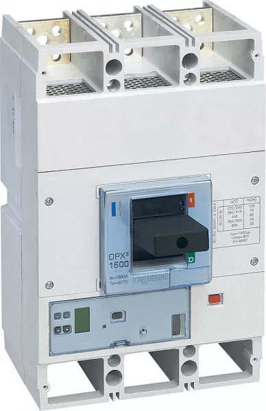 legrand-disjoncteur �lectronique sg dpx�1600 pouvoir de coupure 50ka 400v~ - 3p - 800a (422408)