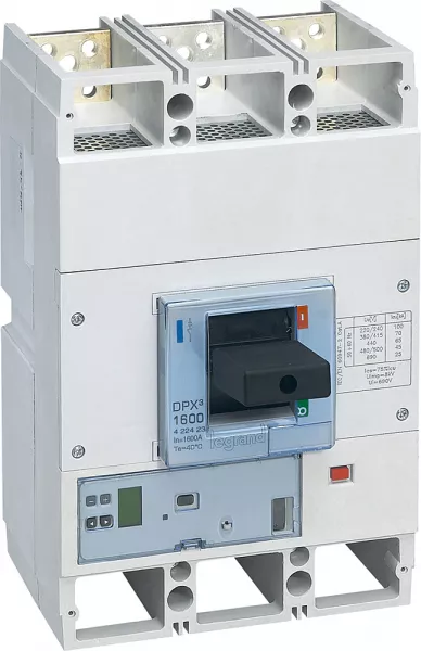 legrand-disjoncteur �lectronique sg dpx�1600 pouvoir de coupure 70ka 400v~ - 3p - 1600a (422423)