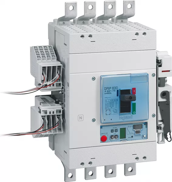 legrand-disjoncteur �lectronique sg dpx�630 pouvoir de coupure 100ka 400v~ - 4p - 630a (422175)