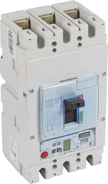 legrand-disjoncteur �lectronique sg dpx�630 pouvoir de coupure 50ka 400v~ - 3p - 630a (422150)