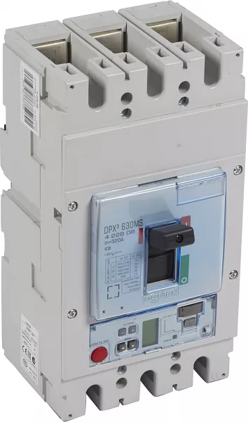legrand-disjoncteur magn�tique r�glable seul dpx�630 �lectronique icu 36ka 400v~-3p-320a (422608)