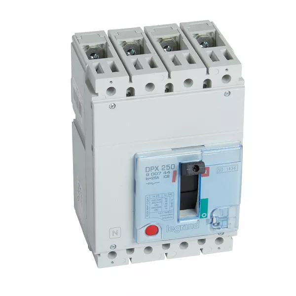 legrand-disjoncteur magn�tique seul dpx250 ma 4p - pouvoir de coupure 36ka 25a (900744)