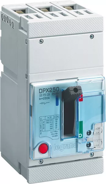 legrand-disjoncteur magn�tothermique dpx250 pouvoir de coupure 70ka 400v~ - 3p - 250a (025356)