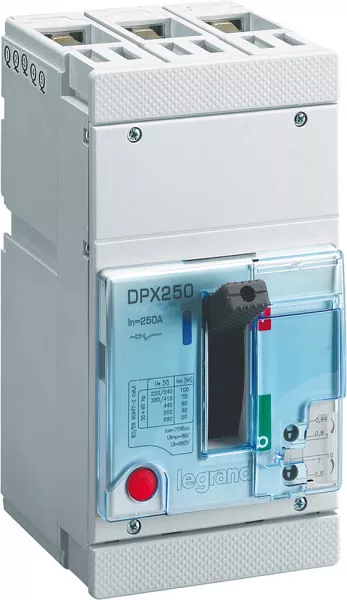 legrand-disjoncteur magn�tothermique dpx250 pouvoir de coupure 70ka 400v~ - 4p - 160a (025372)
