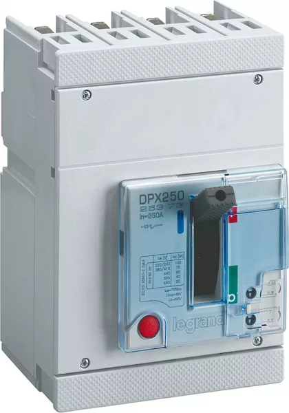 legrand-disjoncteur magn�tothermique dpx250 pouvoir de coupure 70ka 400v~ - 4p - 250a (025373)