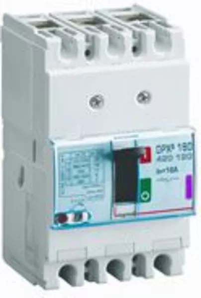 legrand-disjoncteur magn�tothermique dpx�160 pouvoir de coupure 50ka 400v~ - 3p - 16a (420120)