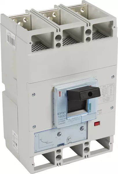 legrand-disjoncteur magn�tothermique dpx�1600 pouvoir de coupure 36ka 400v~ - 3p - 1000a (422253)
