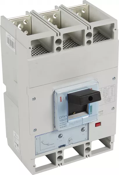 legrand-disjoncteur magn�tothermique dpx�1600 pouvoir de coupure 36ka 400v~ - 3p - 1250a (422254)