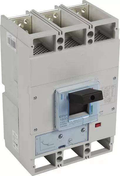 legrand-disjoncteur magn�tothermique dpx�1600 pouvoir de coupure 70ka 400v~ - 3p - 1000a (422277)