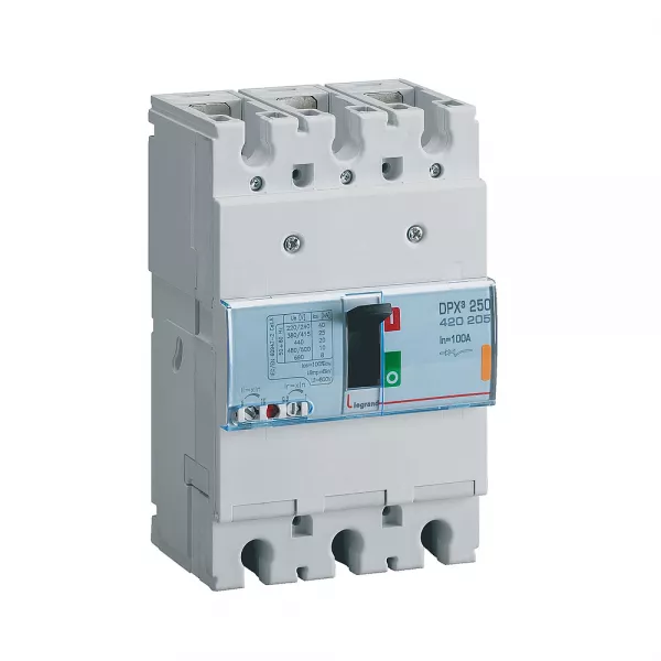 legrand-disjoncteur magn�tothermique dpx�250 pouvoir de coupure 70ka 400v~ - 3p - 250a (420609)
