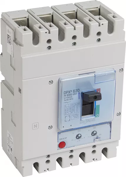 legrand-disjoncteur magn�tothermique dpx�630 pouvoir de coupure 50ka 400v~ - 4p - 320a (422020)