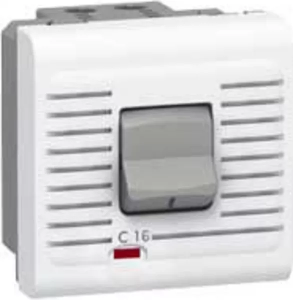 legrand-disjoncteur magn�tothermique uni+neutre 230v~ 16a mosaic 2 modules - blanc (077522)