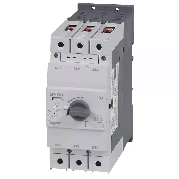legrand-disjoncteur moteur magn�tothermique mpx�100h - 80a � 100a - icu 75ka en 415v (417379)