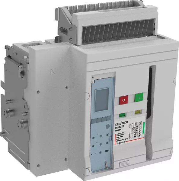 legrand-disjoncteur ouvert d�brochable dmx�1600 pouvoir de coupure 42ka 415v~ - 4p 800a (028077)