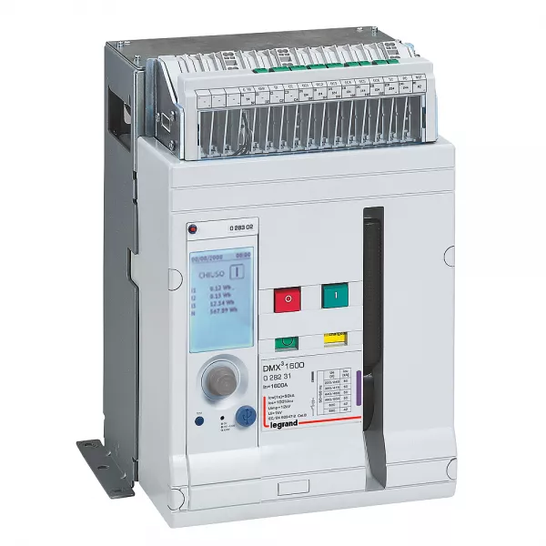 legrand-disjoncteur ouvert fixe dmx�1600 50ka 3p 1600a avec unit� mp4.10 028302 (028231)