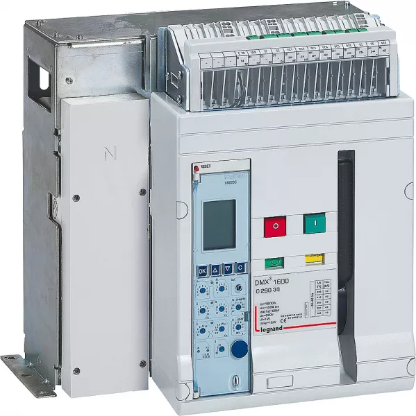 legrand-disjoncteur ouvert fixe dmx�1600 pouvoir de coupure 50ka 415v~ - 4p - 1250a (028033)