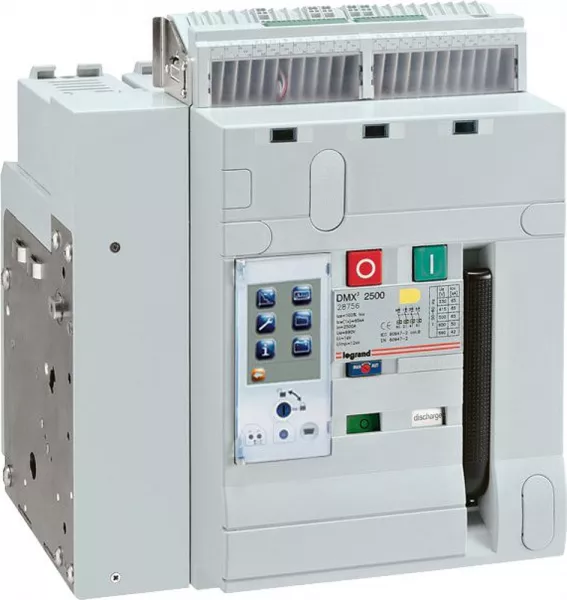 legrand-disjoncteur ouvert fixe dmx�2500 pouvoir de coupure 65ka taille 1 - 4p - 2500a (028656)