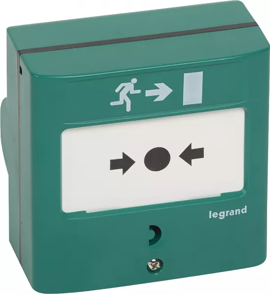 legrand-dispositif de commande manuelle pour issue de secours dcmis double contact (138048)