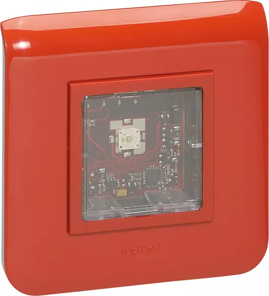 legrand-dispositif visuel d\'alarme feu lumineux mosaic dvaf - ip21c ik04 (040596)
