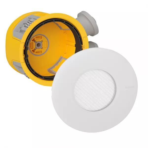 legrand-distributeur de 10 spots � led dimmable ip44 modul\'up complet + 1 scie cloche (088534)