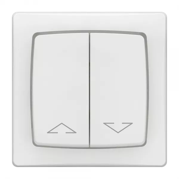 legrand-double interrupteur pour volets roulants appareillage saillie complet - blanc (086013l)