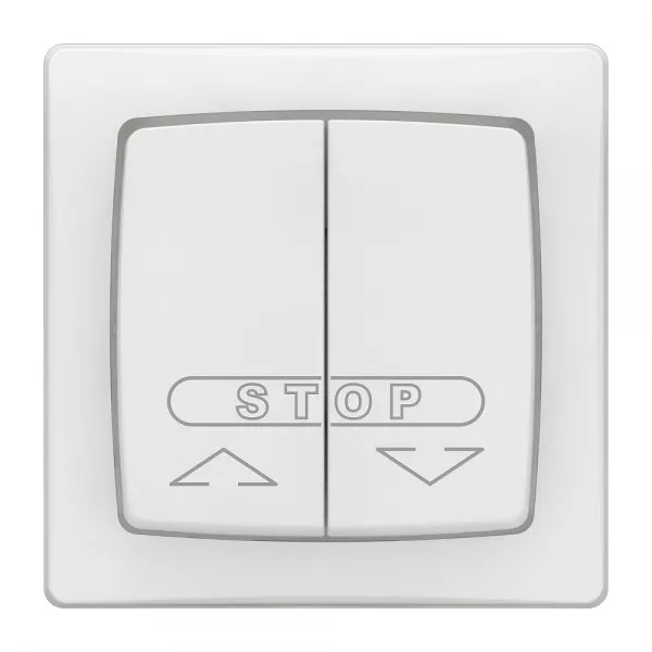 legrand-double poussoir pour volets roulants appareillage saillie complet blanc (086010l)