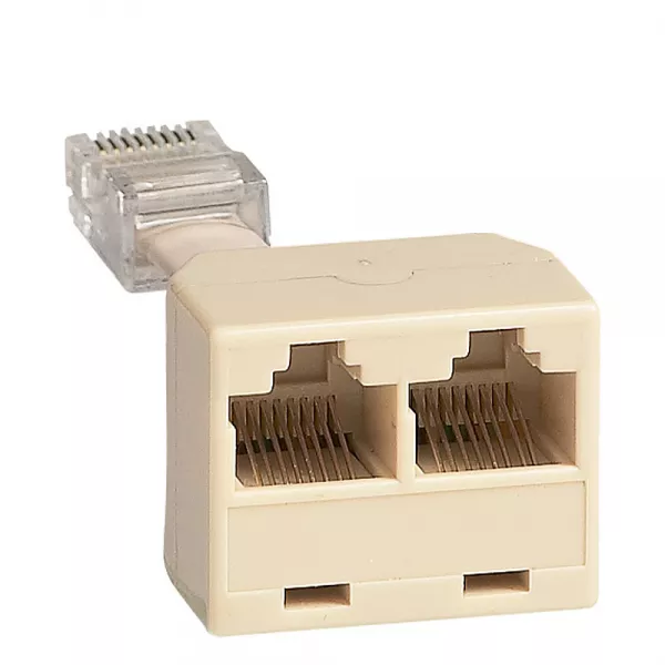 legrand-doubleur rj45 pour contr�leurs d\'�clairage (048868)