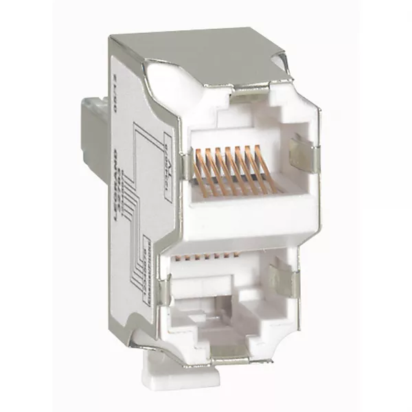 legrand-doubleur saillie de rj45 � t�l�vision et r�seau informatique ou t�l�phone (032783)