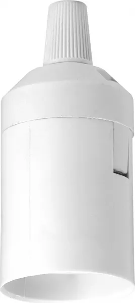legrand-douille bout de c�ble culot e27 sans bague avec serre-c�bles 4a 100w (060131)