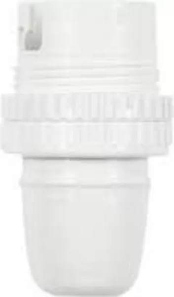 legrand-douille culot b22 � raccord filet� et double bague mati�re isolante 4a 150w (060005)