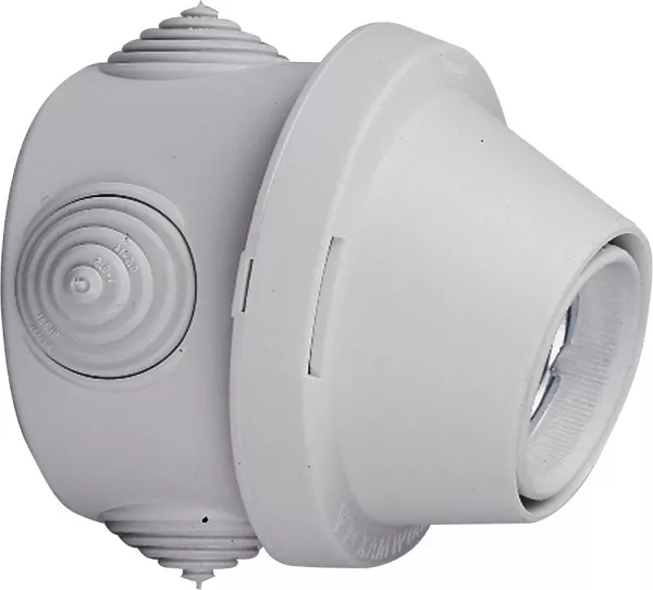 legrand-douille pat�re - plexo - culot e27 - gris (060152)