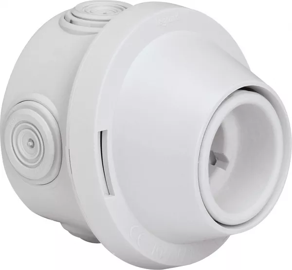 legrand-douille pat�re plexo culot b22 250v~ - gris (060052)