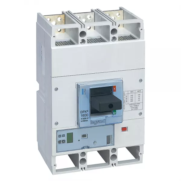 legrand-dpx�1600 disjoncteur electronique s10 3p 800a 70ka (422941)