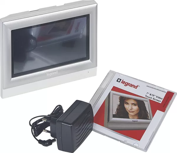 legrand-�cran tactile visiophone pour poste int�rieur suppl�mentaire 7pouces (369325)