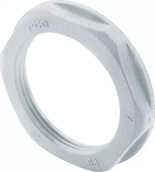 legrand-ecrou plastique iso12 pour presse �toupe plastique hexagonal � embase - gris (386881)