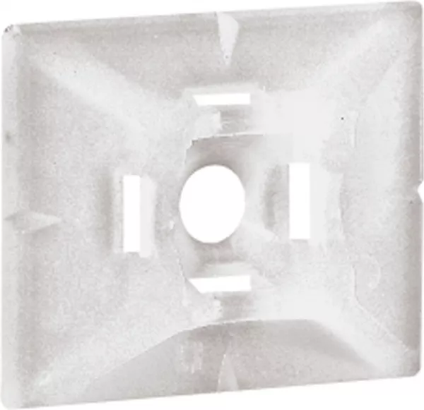 legrand-embase adh�sive incolore colring pour colliers largeur 4,6mm maxi (032065)