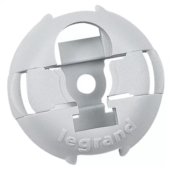 legrand-embase grise ral7035 fixable par cloueur pulsa 700e ou par vis �4mm (031899)