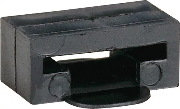 legrand-embase noire prot�g�e ultraviolets - poteau fixable par feuillage larg.15mm maxi (031961)